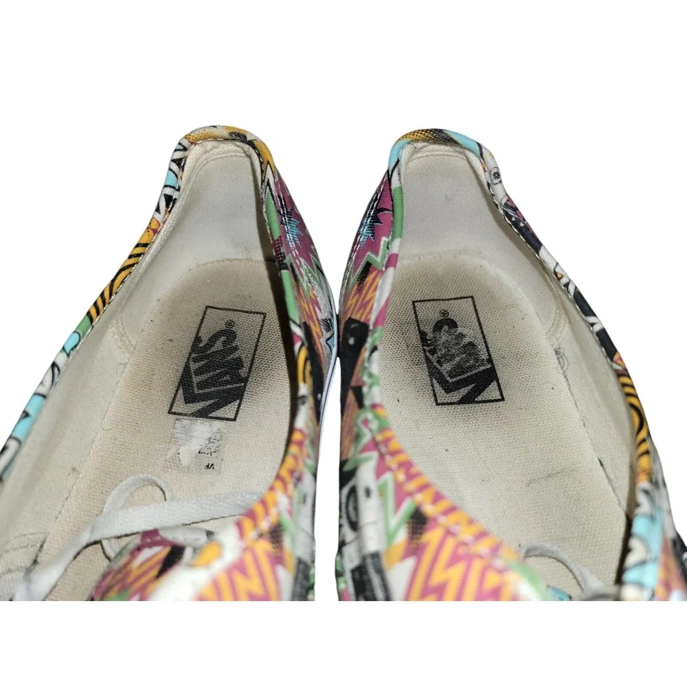 Vans Authentic 80's Boombox Mixtape Retro Cassette City Skate Shoes Sz 11.5